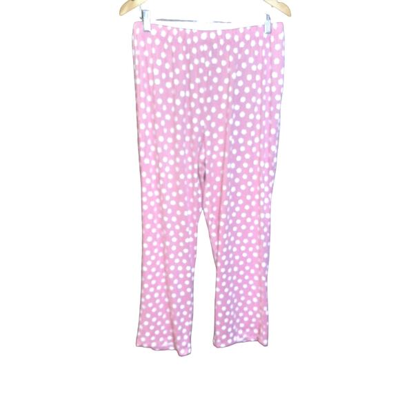 Kate Spade New York Womens Pink With White Flower Print Pajama Set Size XL - Picture 3 of 9